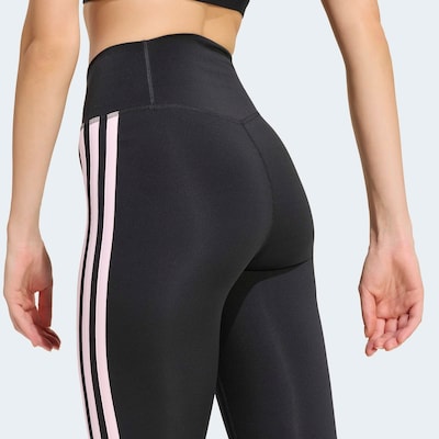 ADIDAS PERFORMANCE Sporthose 'Optime Essentials' in XXL in schwarz / weiß, Produktansicht