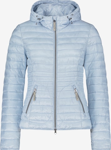 Cartoon Winter Jacket in Blue: front