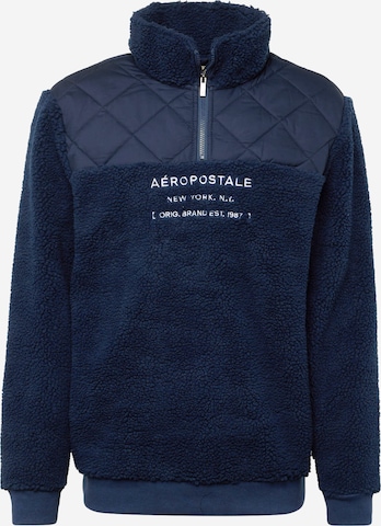 Sweat-shirt AÉROPOSTALE en bleu : devant