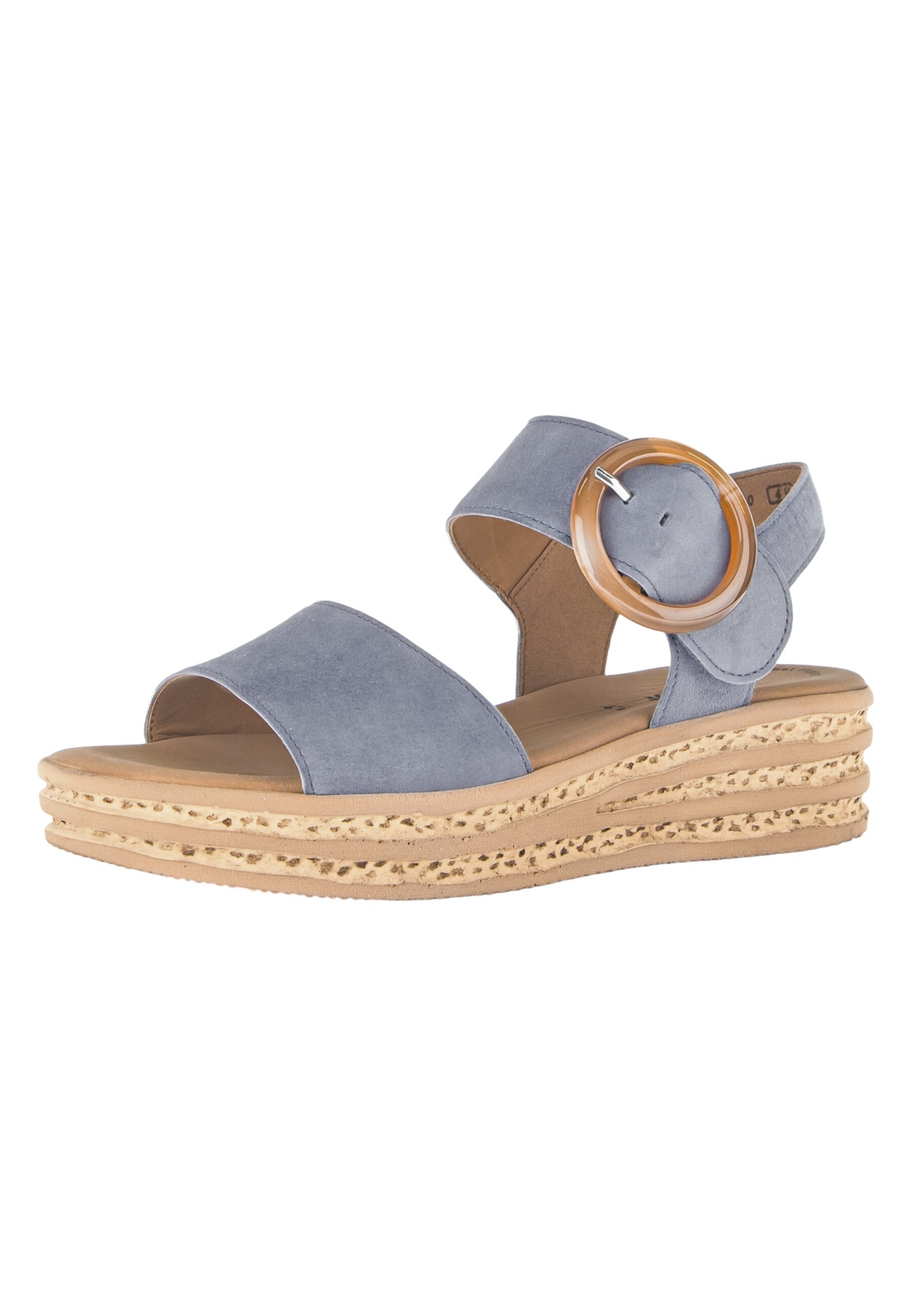 GABOR Sandale in Blau: Vorderseite