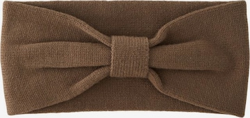 PIECES Headband in Brown: front