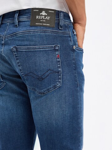 REPLAY Regular Jeans 'Grover' in Blauw