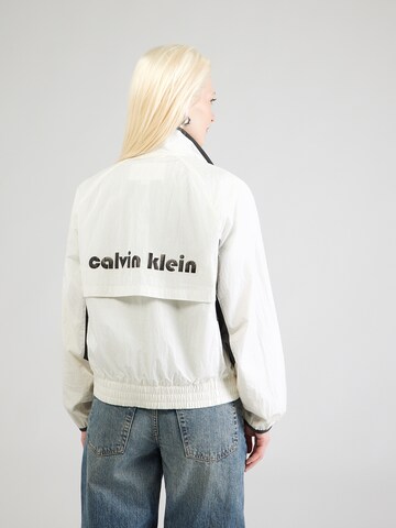 Calvin Klein Jeans Between-season jacket in Beige: front