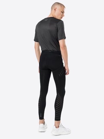 UNDER ARMOUR Skinny Sportovní kalhoty 'Speedpocket' – černá