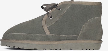 Gooce - Bota com atacadores 'Condor' em verde: frente