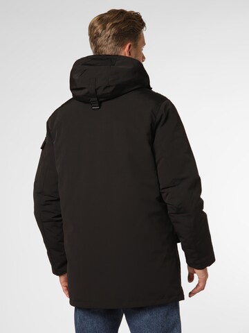 Parka d’hiver 'Gavyn' Vintage Industries en noir