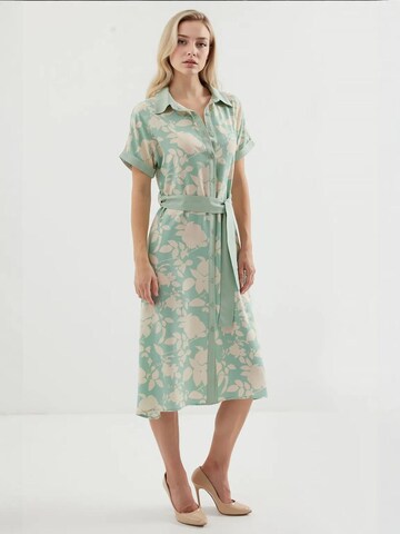 Bigdart Shirt Dress in Green
