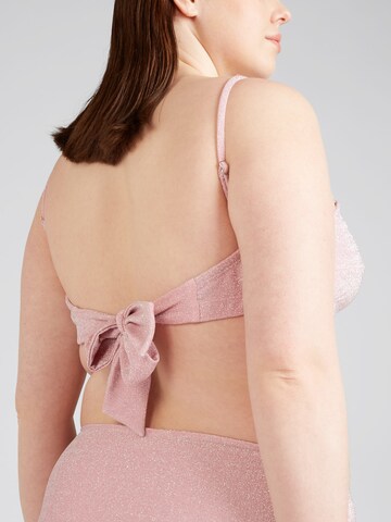 CITA MAASS co-created by ABOUT YOU - Bandeau Top de bikini 'Jenny' en rosa