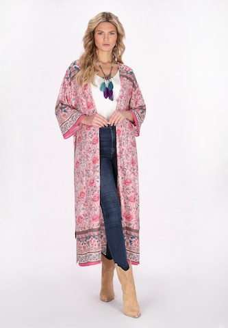 usha FESTIVAL - Kimono em rosa: frente