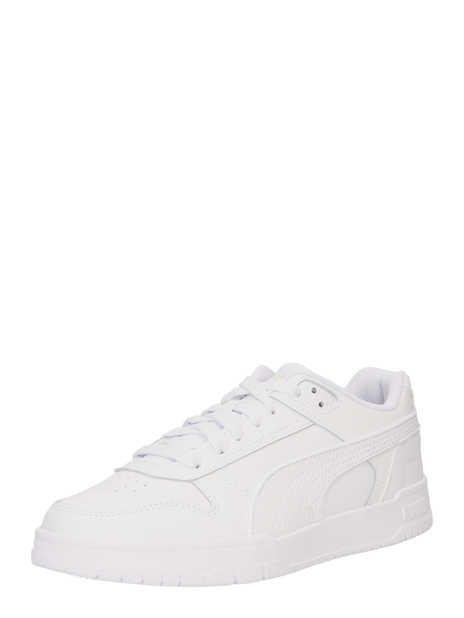 PUMA Athletic Shoes in White: front