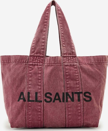 AllSaints Ostoskassi 'IZZY' värissä vaaleanpunainen: etupuoli