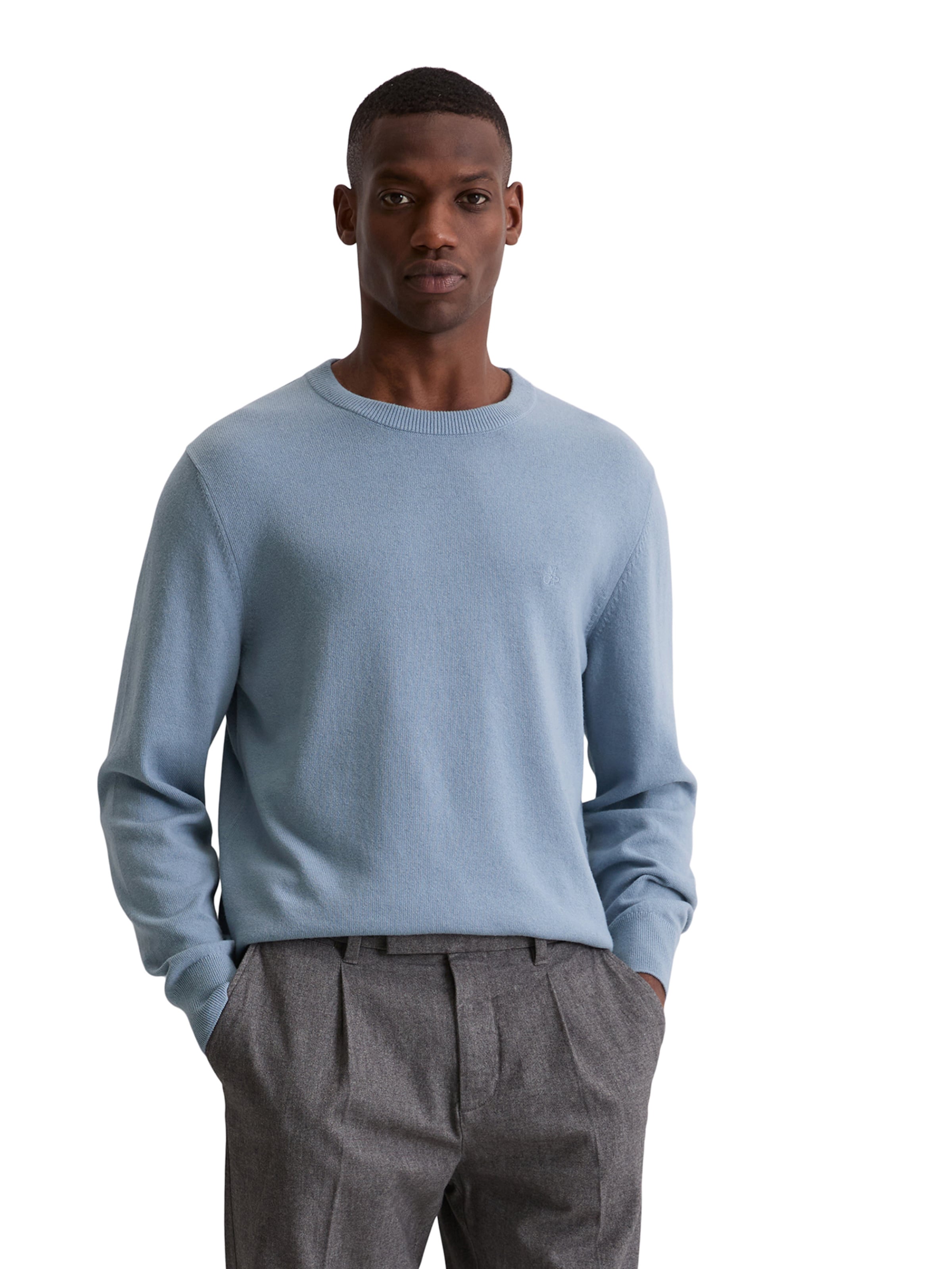 Marc O'Polo Kampsun, värv sinine: eest vaates