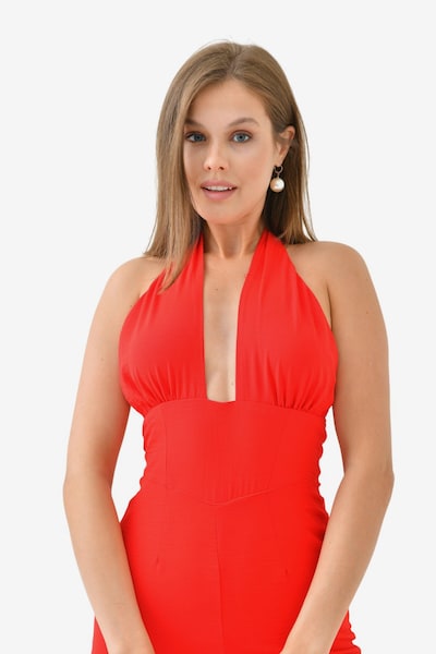 WOMAN VISION Jumpsuit in rot, Produktansicht