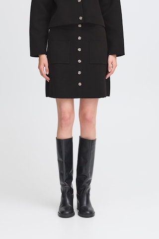 ICHI Nederdel 'IHKetty' i sort: forside