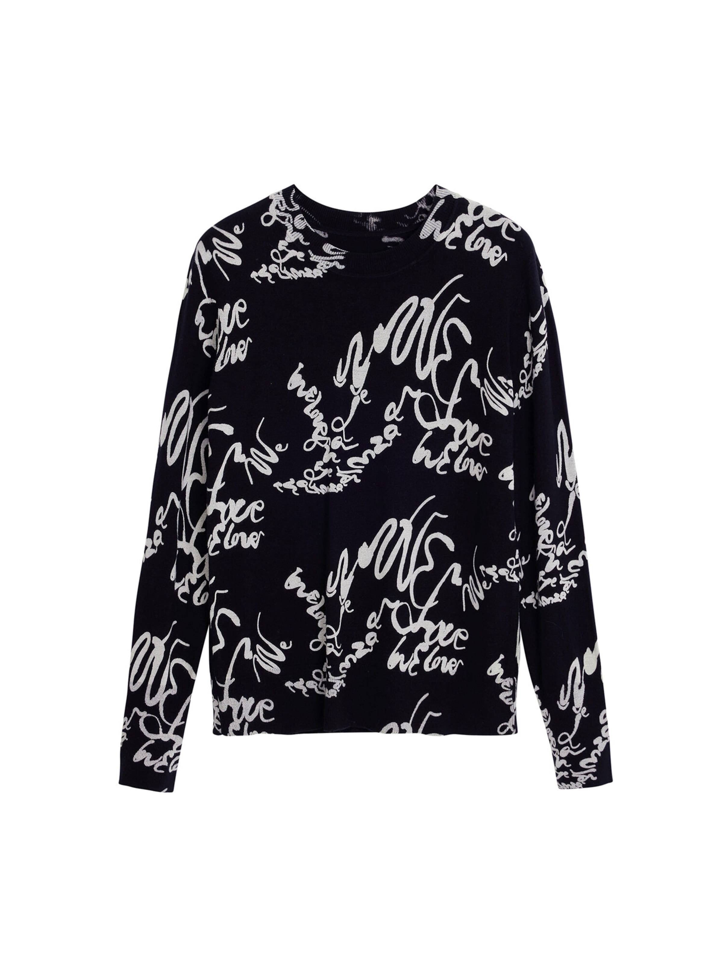 Desigual Sweater in Black: front