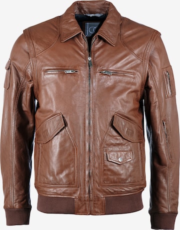 JCC Tussenjas in Bruin: voorkant