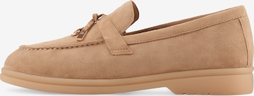 Mocassin CESARE GASPARI en beige : devant