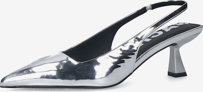 SACHA Pumps in de kleur Zilver, Productweergave