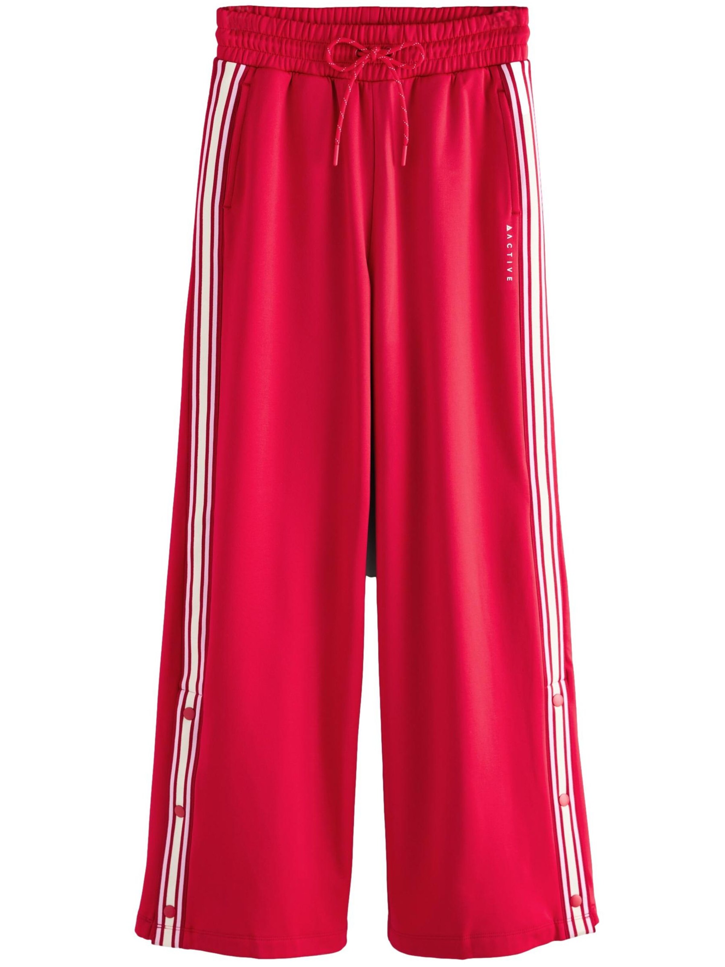 Wide leg Pantaloni di Next in rosso: frontale
