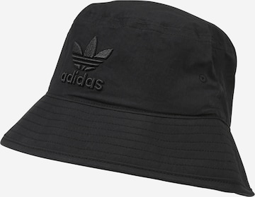 ADIDAS ORIGINALS Hat in Black: front