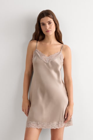 INTIMISSIMI Crotchless Lingerie in Beige: front