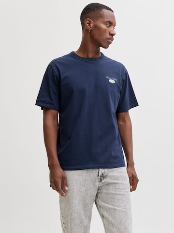 JACK & JONES - Camiseta en azul: frente