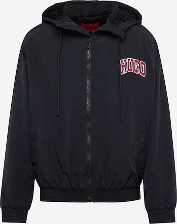 HUGO Red Jacke 'Benji2421' in Schwarz: predná strana