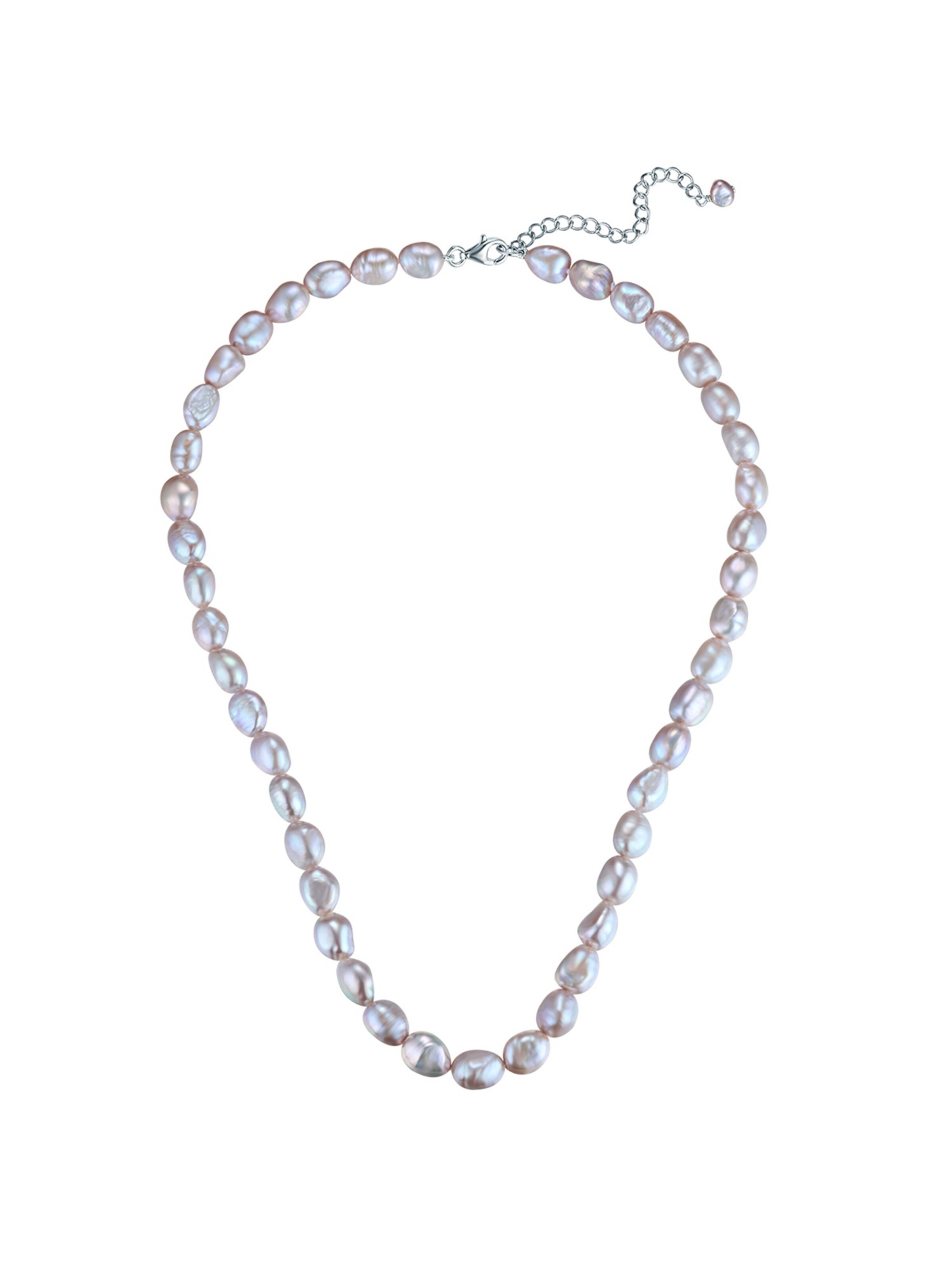 Valero Pearls Ketting in Wit: voorkant