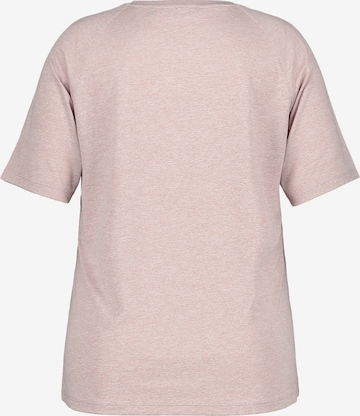 Ulla Popken T-shirt i rosa