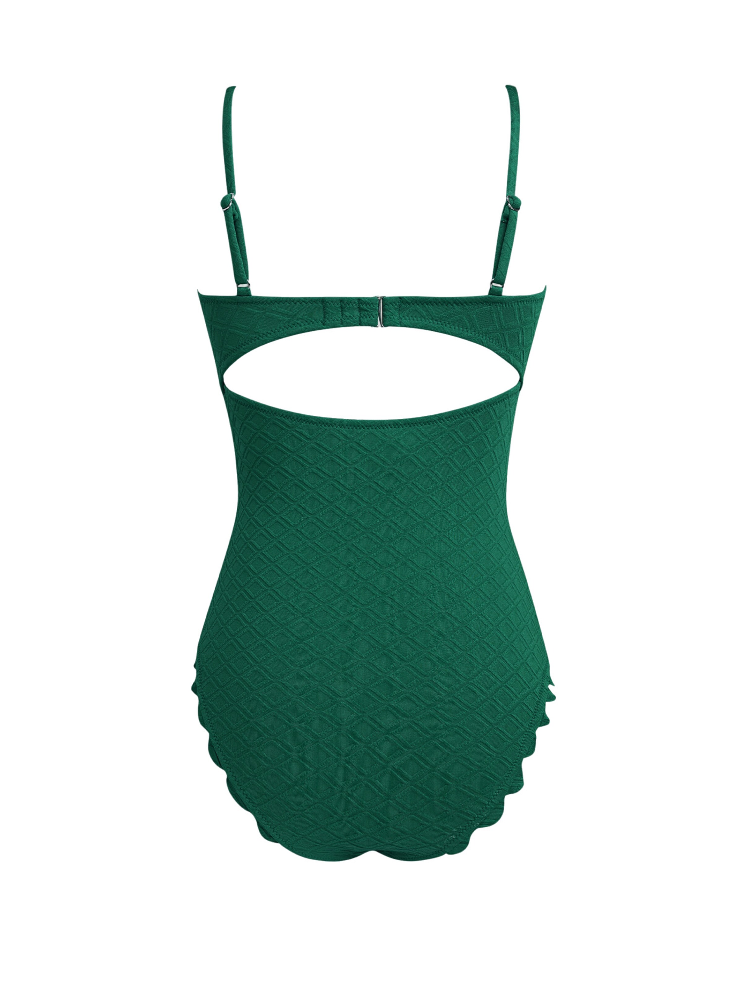 Cupshe Bralette Swimsuit 'DAA12E5B027RR' in Green