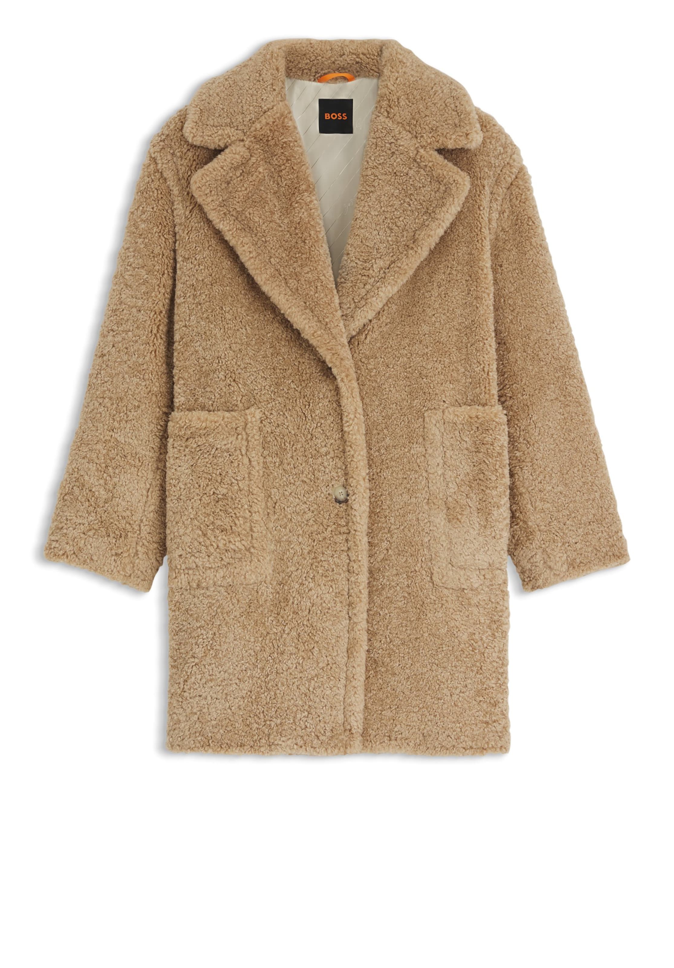 BOSS Wintermantel 'Catedy' in umbra, Produktansicht