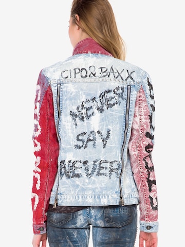 CIPO & BAXX Tussenjas 'WJ162' in Blauw