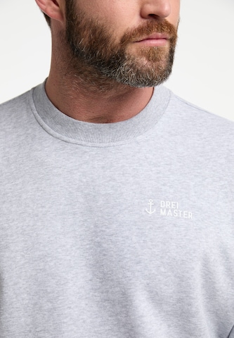 DreiMaster Maritim Sweatshirt in Grey