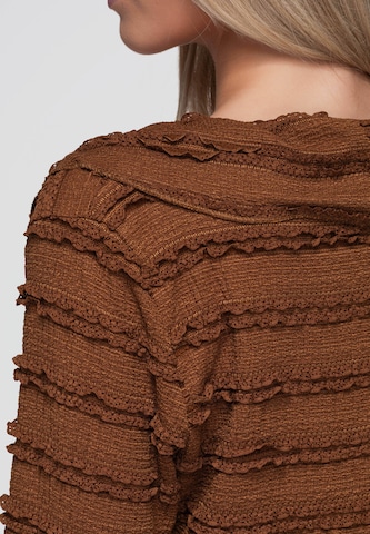 Ombre Shirt ' OW-TS-E0067' in Brown