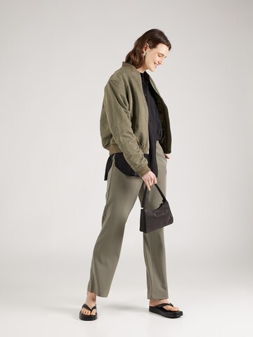 Samsøe Samsøe Loose fit Pants 'Hoys' in Green