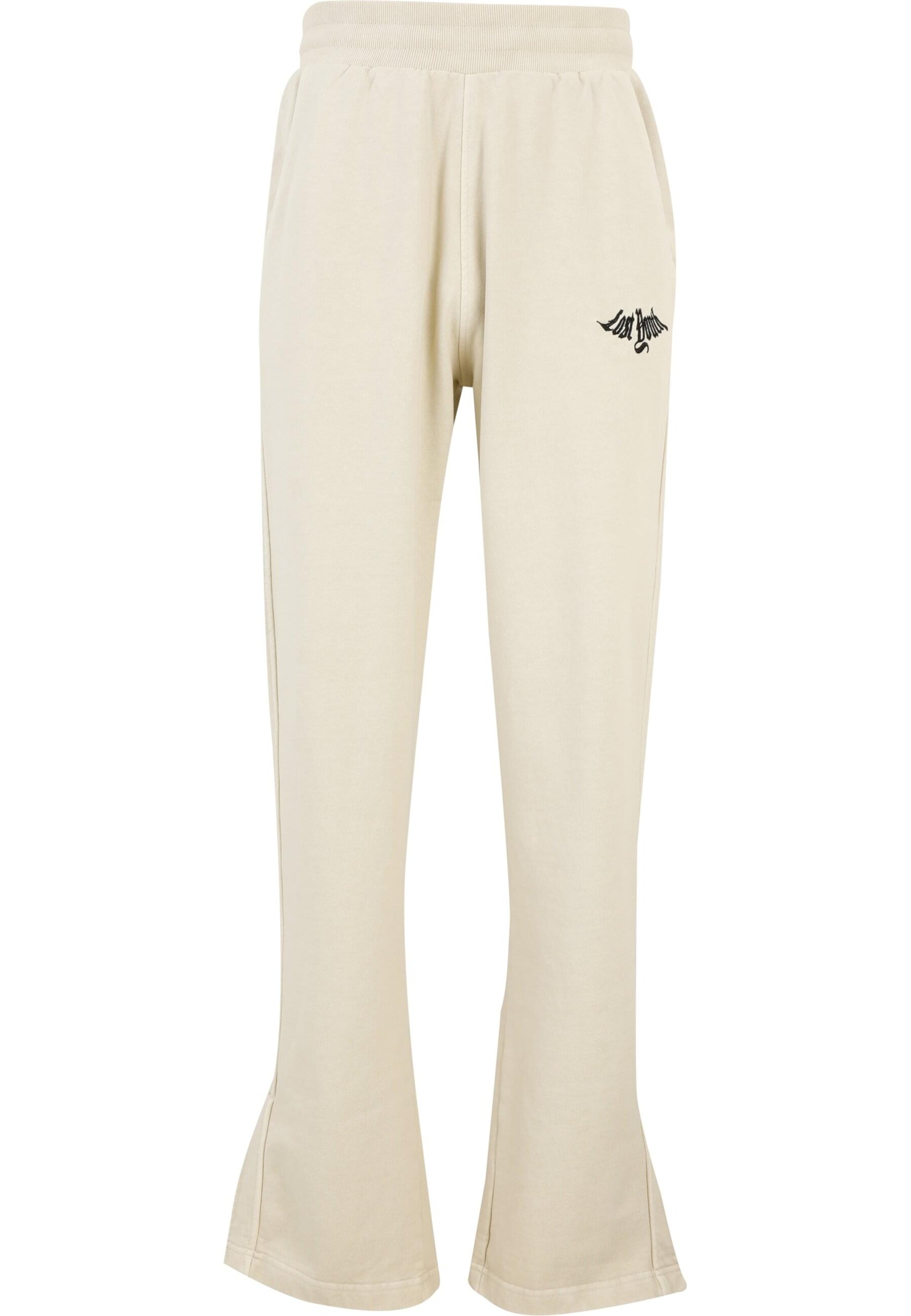 Lost Youth Широка кройка Панталон 'Classic' в бежово: отпред