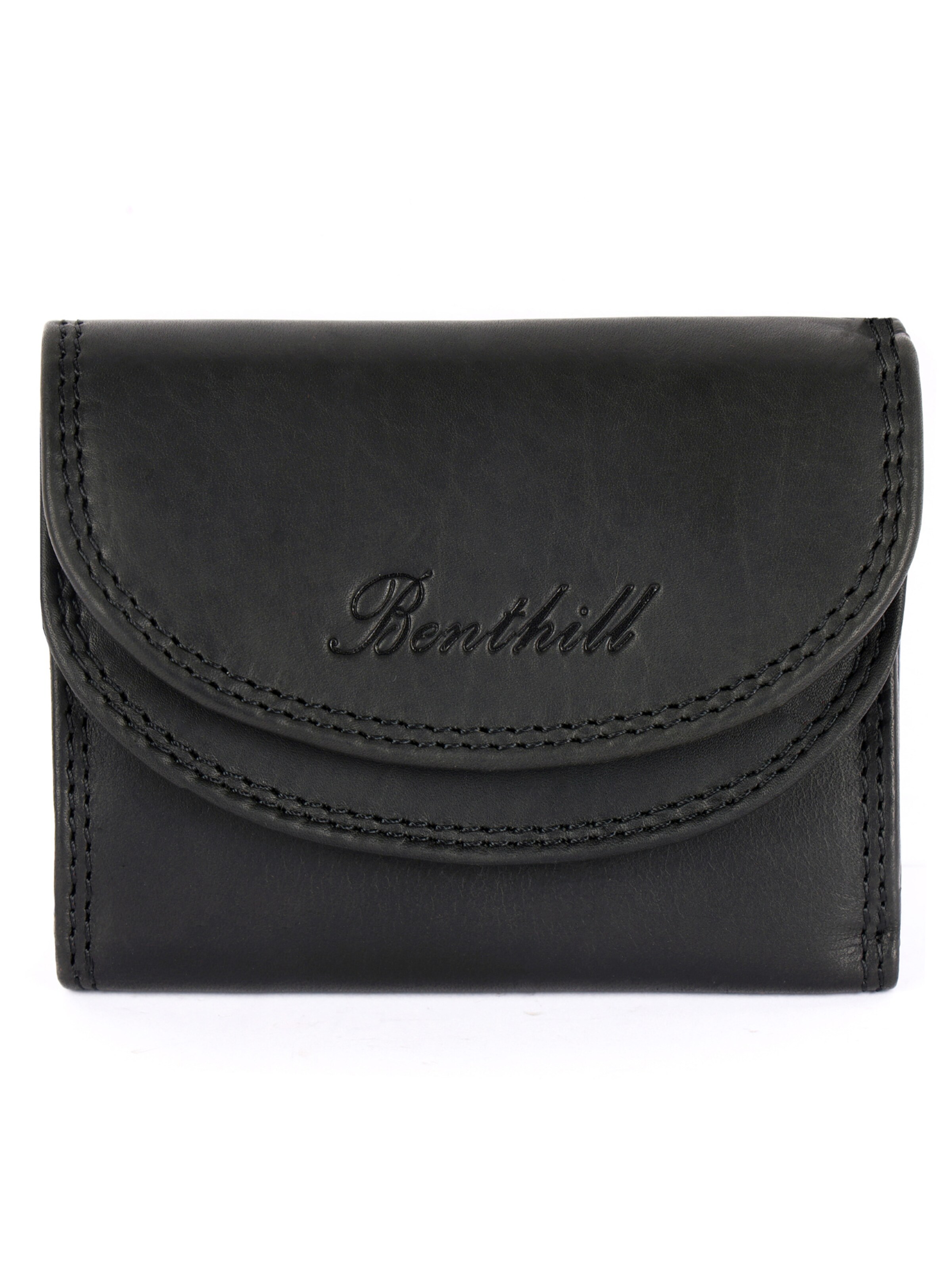 Benthill Wallet in Black: front