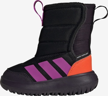 juoda ADIDAS SPORTSWEAR Sniego batai 'Winterplay': priekis