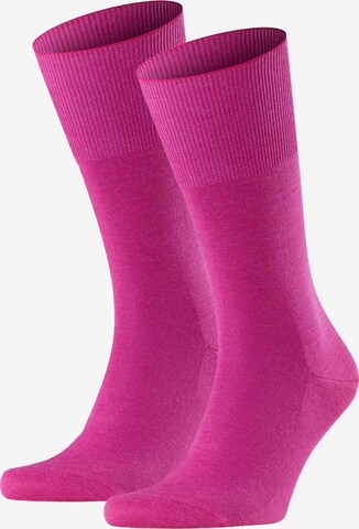 Chaussettes FALKE en rose : devant