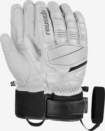 REUSCH Athletic Gloves 'Be Epic R-TEX® XT' in White: front