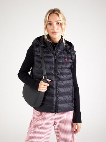 Gilet Polo Ralph Lauren en noir : devant