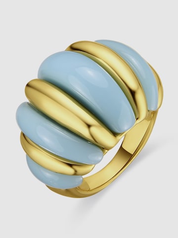 Bague 'Rawil' Luxenter en bleu : devant