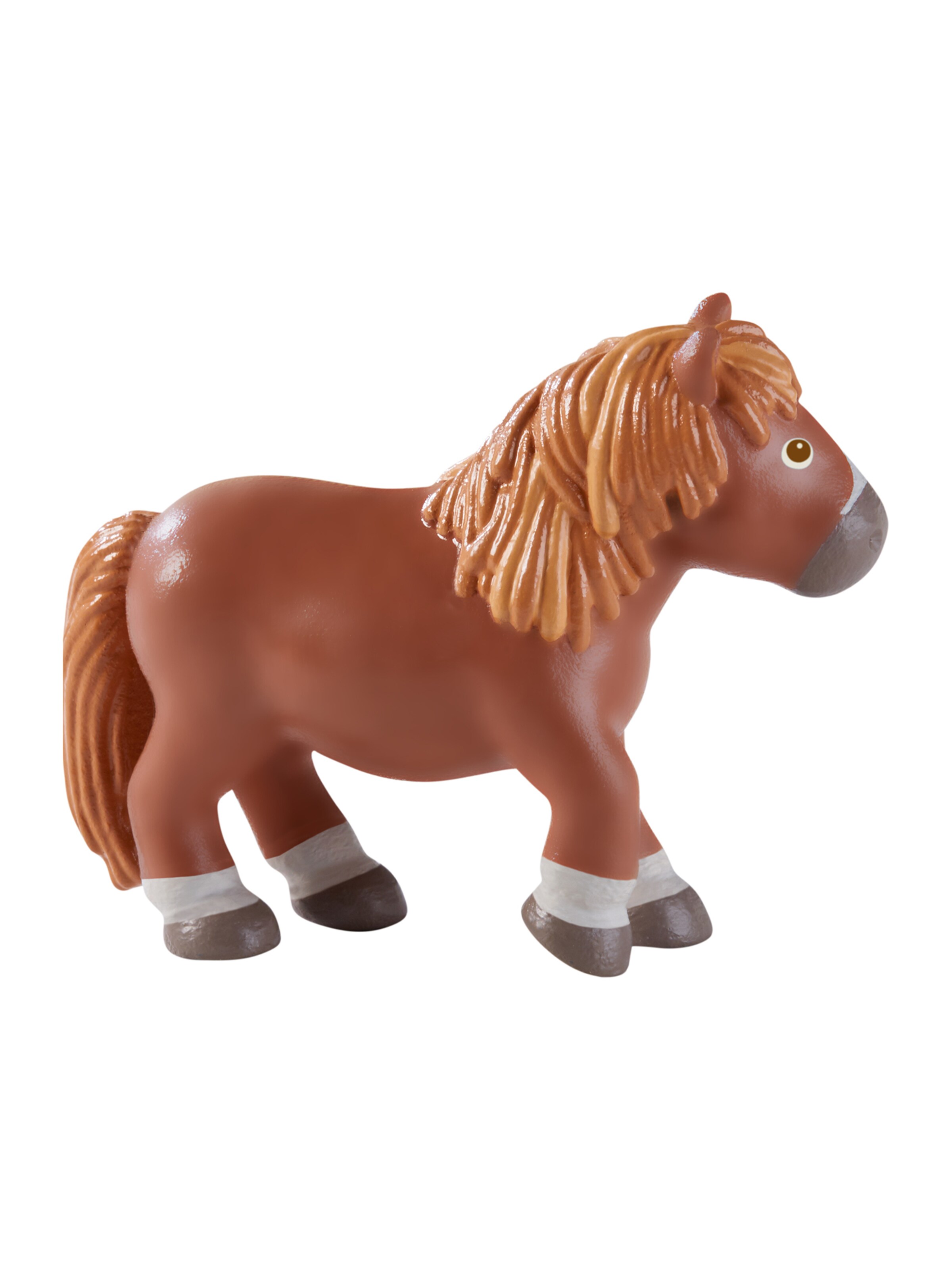 HABA Game ' Little Friends - Pony Twinkel ' in Brown: front