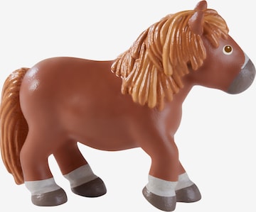 HABA Minipuppe ' Little Friends - Pony Twinkel ' in Braun: Vorderseite