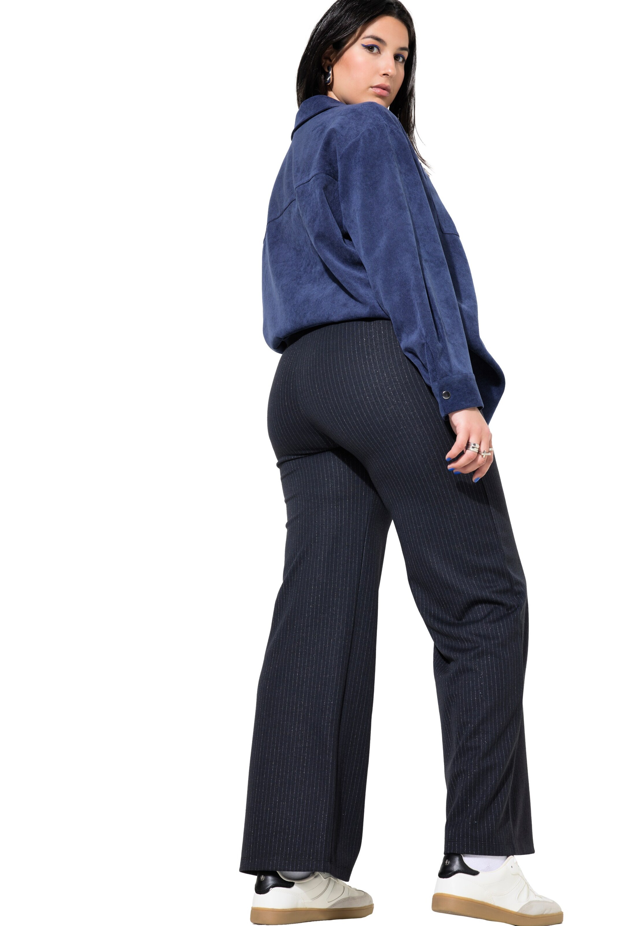 Studio Untold Wide leg Trousers in Blue