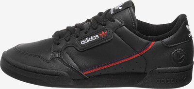 ADIDAS ORIGINALS Sneaker 'Continental 80' in rot / schwarz / weiß, Produktansicht