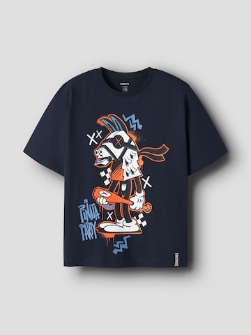 NAME IT Shirt 'Fortnite' in Blauw