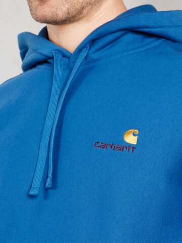 Sweat-shirt 'American Script' Carhartt WIP en bleu