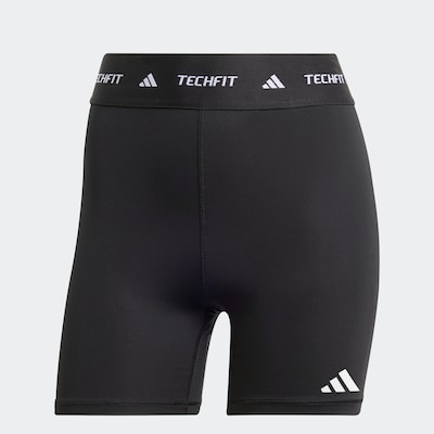 ADIDAS PERFORMANCE Sportbyxa i svart / vit, Produktvy