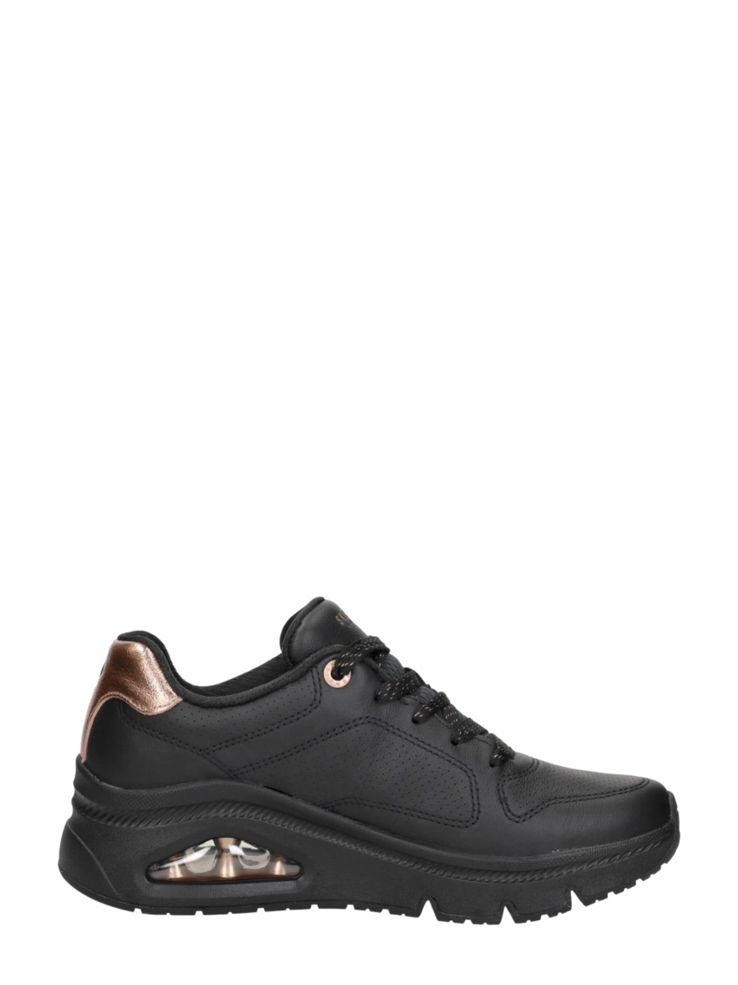 Baskets basses 'Uno Icon' SKECHERS en noir